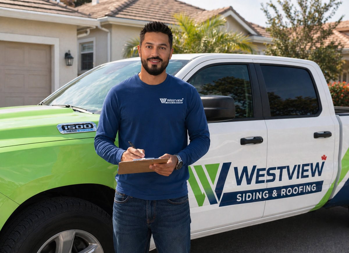 Westview Siding Roofing Truck